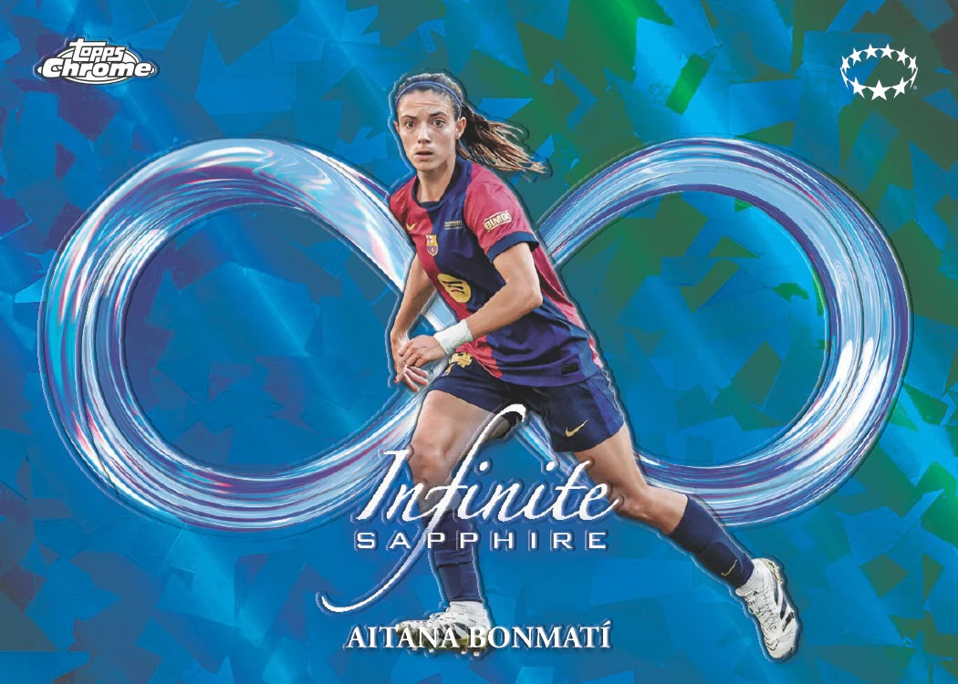 1x EINZELPACK / 2024-25 TOPPS CHROME SAPPHIRE WOMEN HOBBY