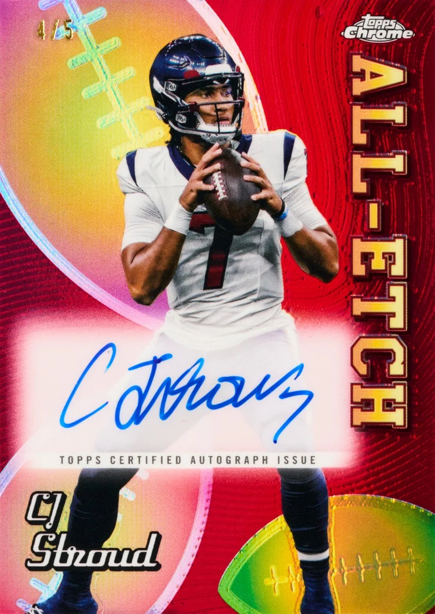 2024 TOPPS CHROME FOOTBAL / VALUE BOX - LIVEBREAK