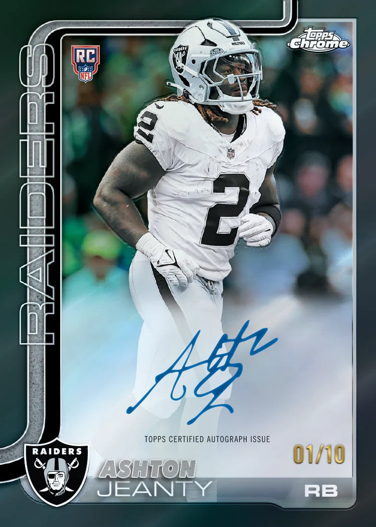 2025 TOPPS CHROME FOOTBALL / VALUE BOX - LIVEBREAK