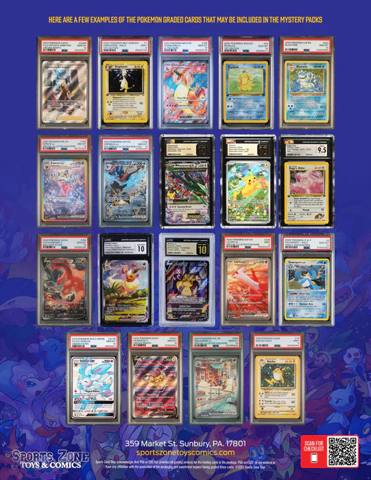 SPORTS ZONE - POKEMON GRADED SUPRISE TRADING CARD BOX