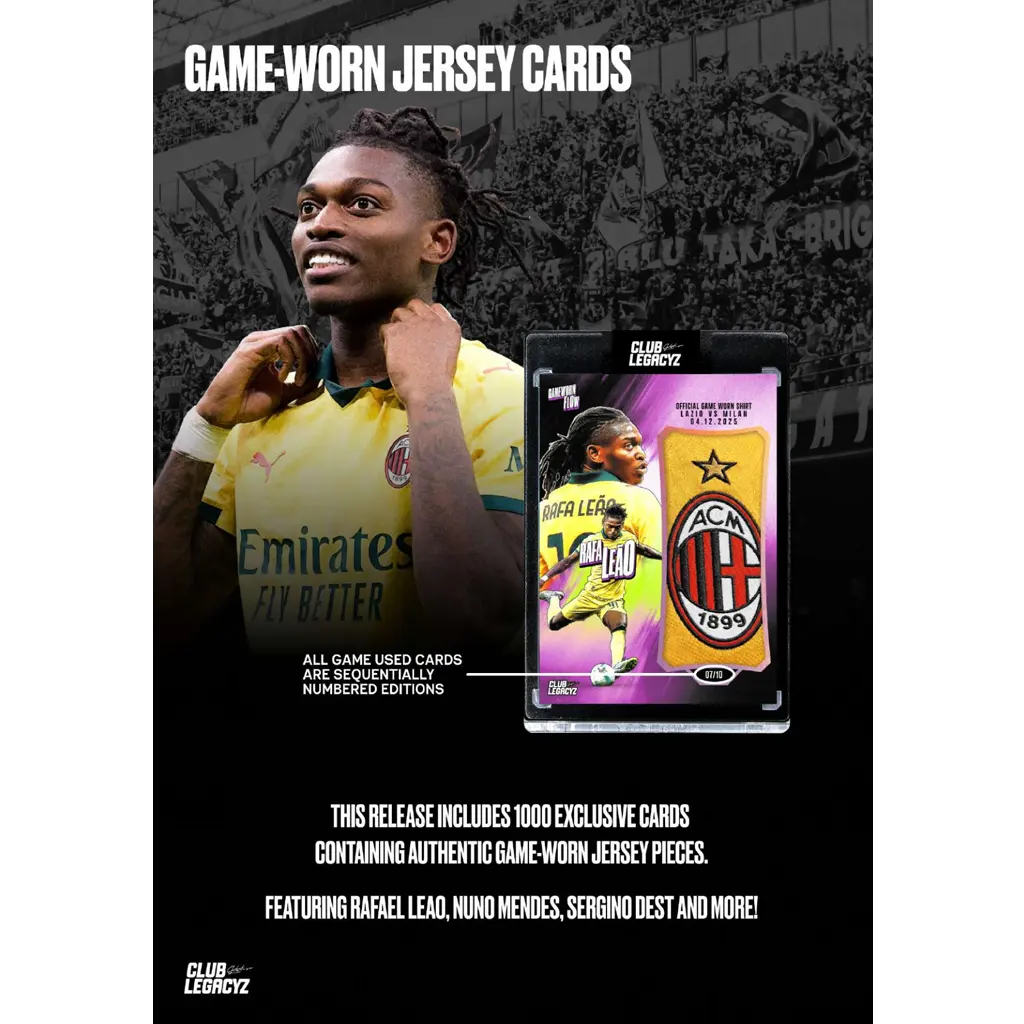 MINIBOX / Club Legacyz - Icons 4th Edition World Heroes Football Cards