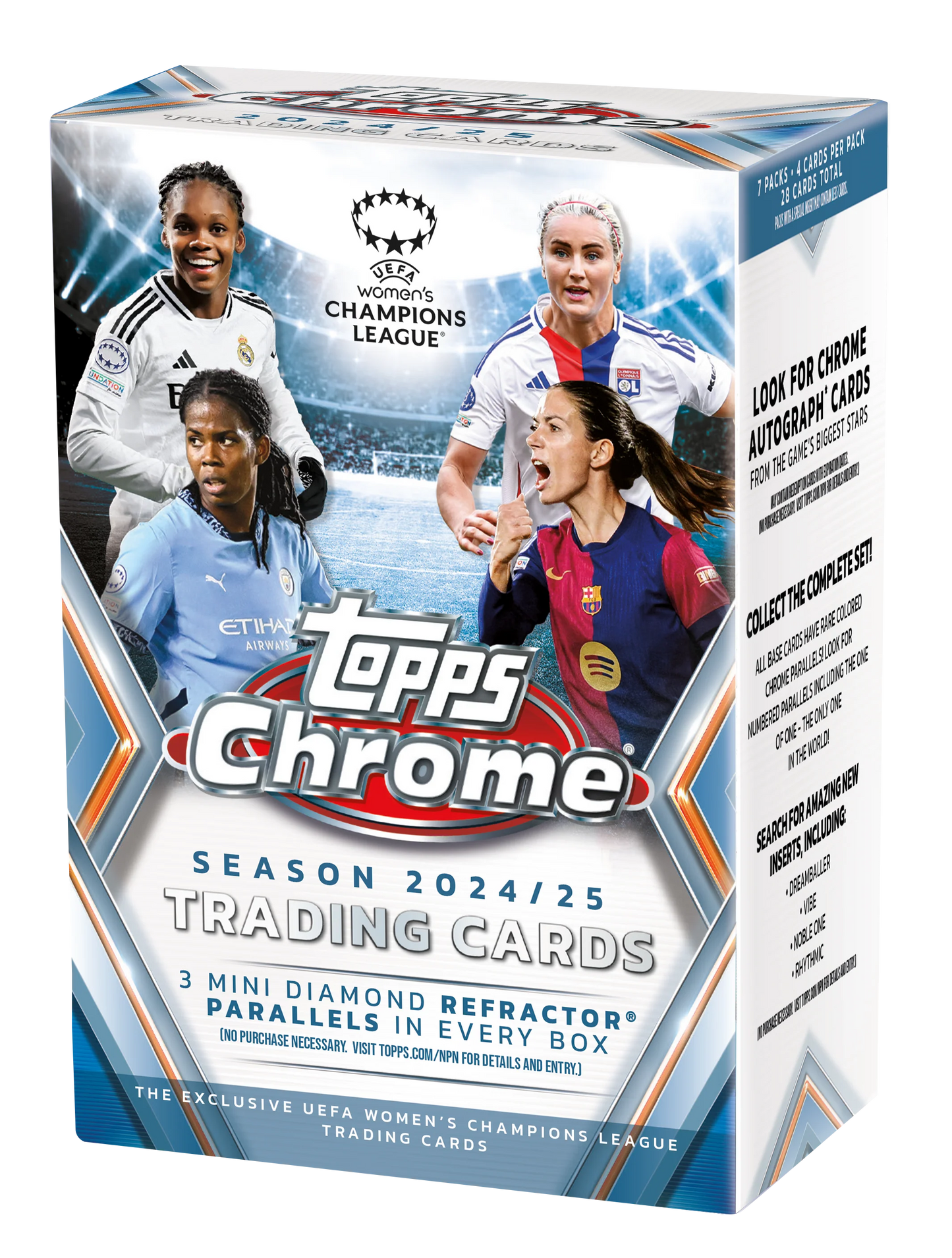 2024/25 TOPPS CHROME UCC WOMEN VALUE BOX - LIVEBREAK
