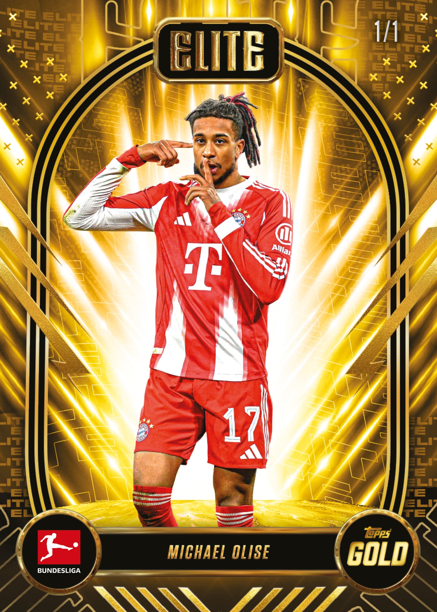 1x EINZELPACK / 2026 TOPPS BUNDESLIGA GOLD - LIVEBREAK