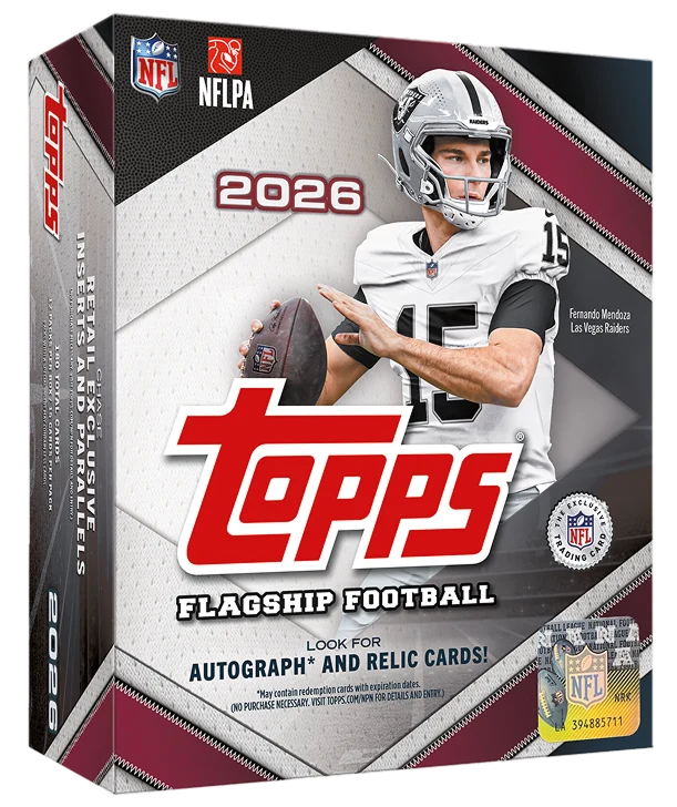 2026 Topps Flagship Football - Mega Box / LIVEBREAK