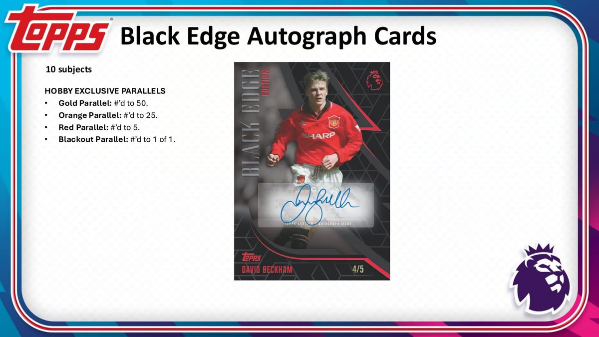 2026 Topps Premiere Leaque Hobby Box / LIVEBREAK