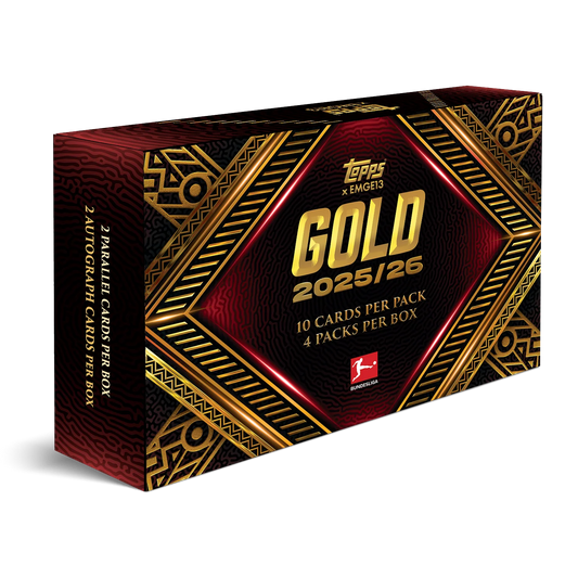 2026 TOPPS BUNDESLIGA GOLD HOBBY BOX - LIVEBREAK