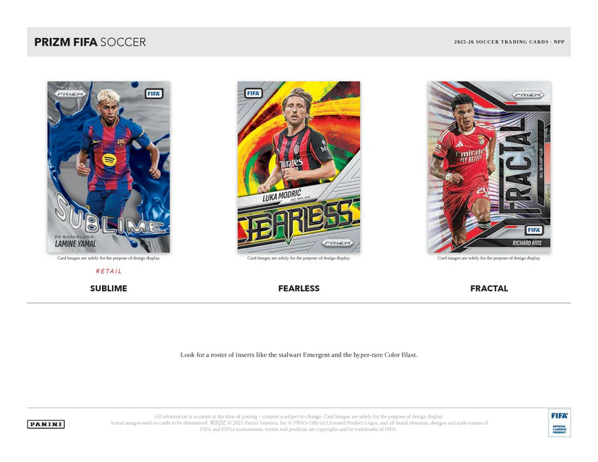2025 PANINI PRIZM FIFA BLASTER BOX - LIVEBREAK