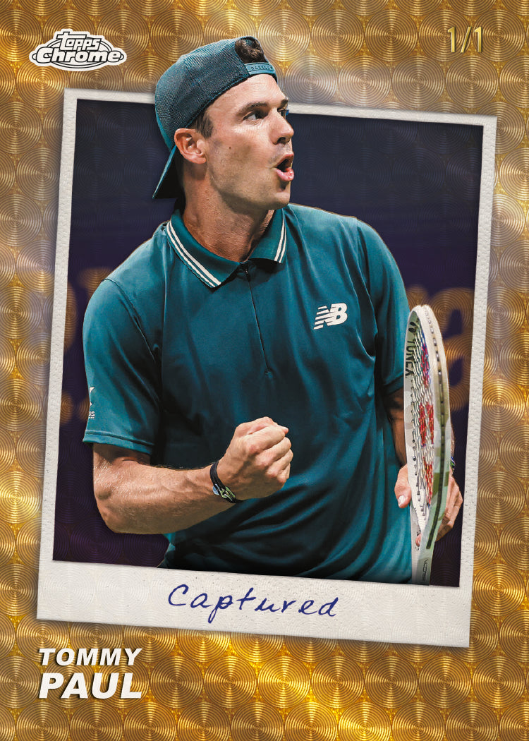 2026 Topps Chrome® Tennis Breaker Delight Box / LIVEBREAK