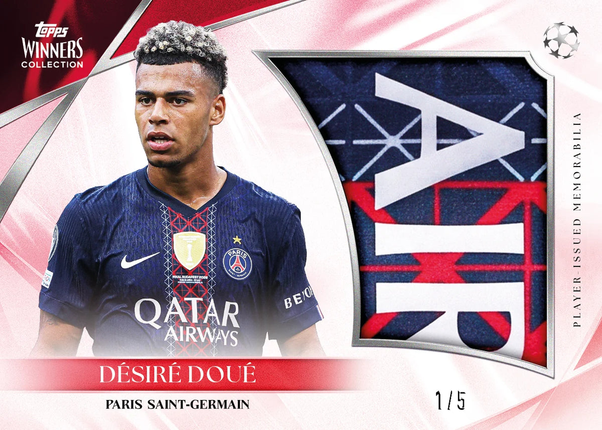 2025/26 Topps Winners Collection UCL - Paris Saint-Germain Box / LIVEBREAK