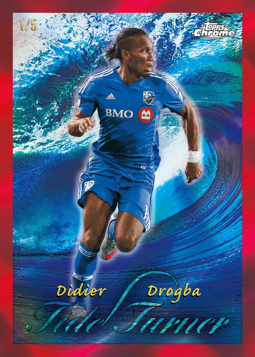 5er PACKBUNDLE - 2026 Topps Chrome® Major League Soccer / LIVEBREAK