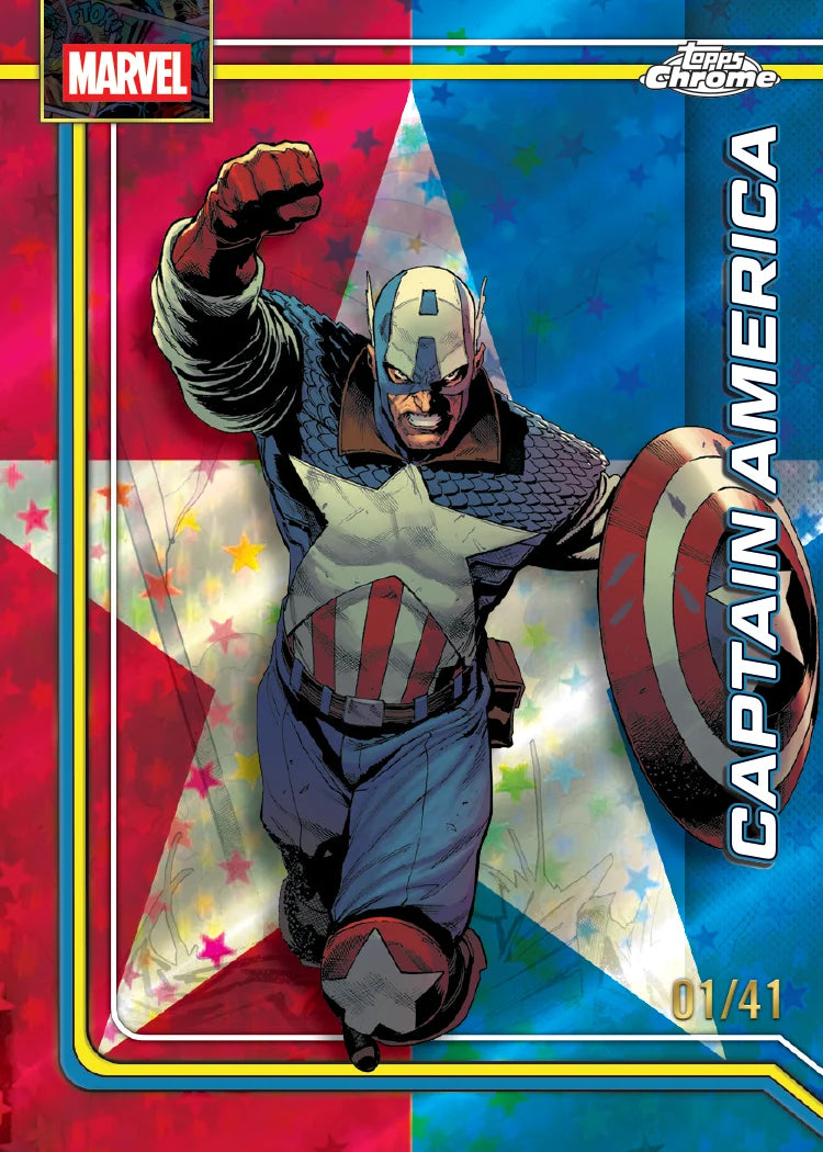 2026 Topps Chrome® Marvel Comics - Mega Box / LIVEBREAK