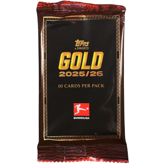 1x EINZELPACK / 2026 TOPPS BUNDESLIGA GOLD - LIVEBREAK