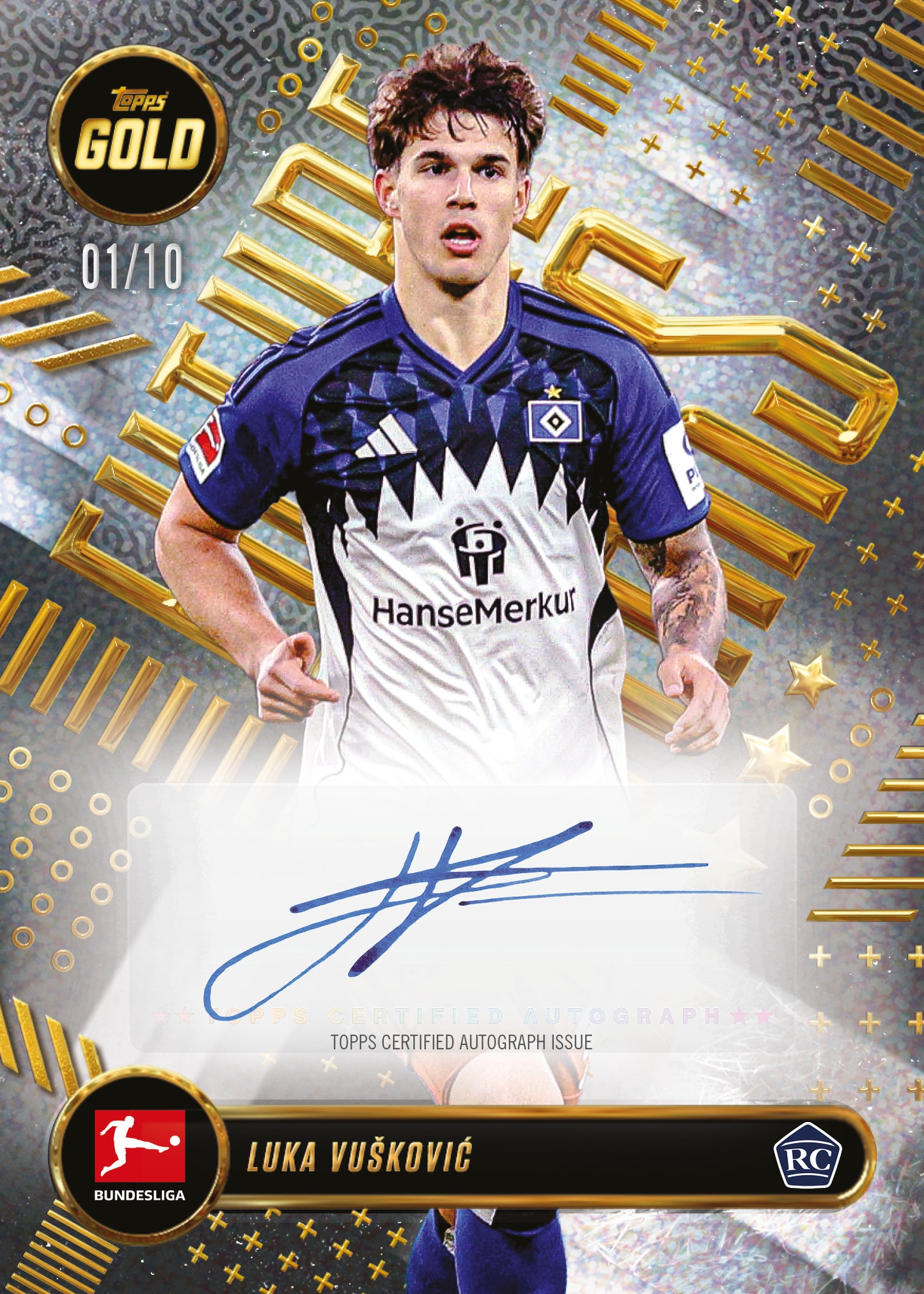 1x EINZELPACK / 2026 TOPPS BUNDESLIGA GOLD - LIVEBREAK