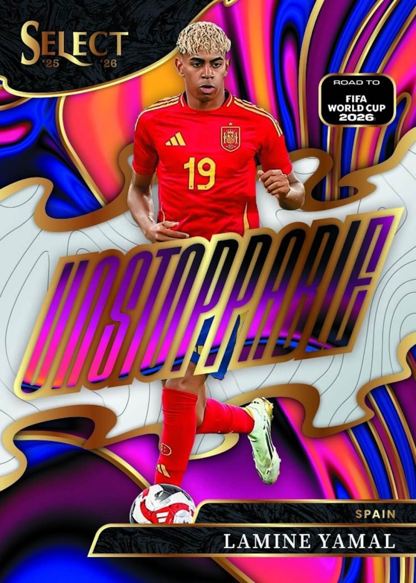 2025-26 Panini Select Road to FIFA World Cup Soccer MEGA Box / LIVEBREAK