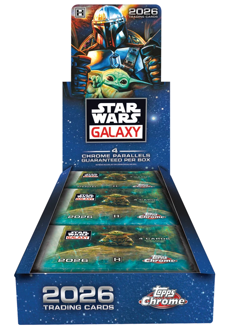 3er BUNDLE / 2026 Star Wars Chrome® Galaxy - Hobby Box