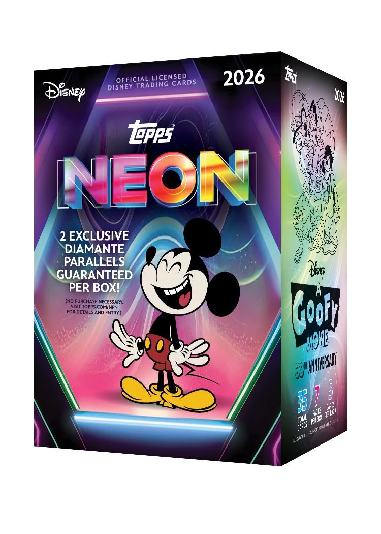 2026 TOPPS DISNEY NEON / VALUE BOX - LIVEBREAK