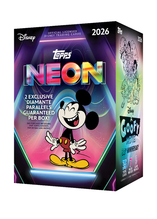 2026 TOPPS DISNEY NEON / VALUE BOX - LIVEBREAK