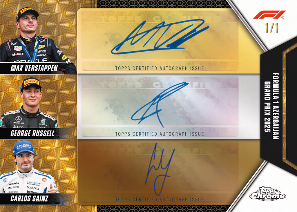 2026 Topps F1 Chrome Mega Box / LIVEBREAK