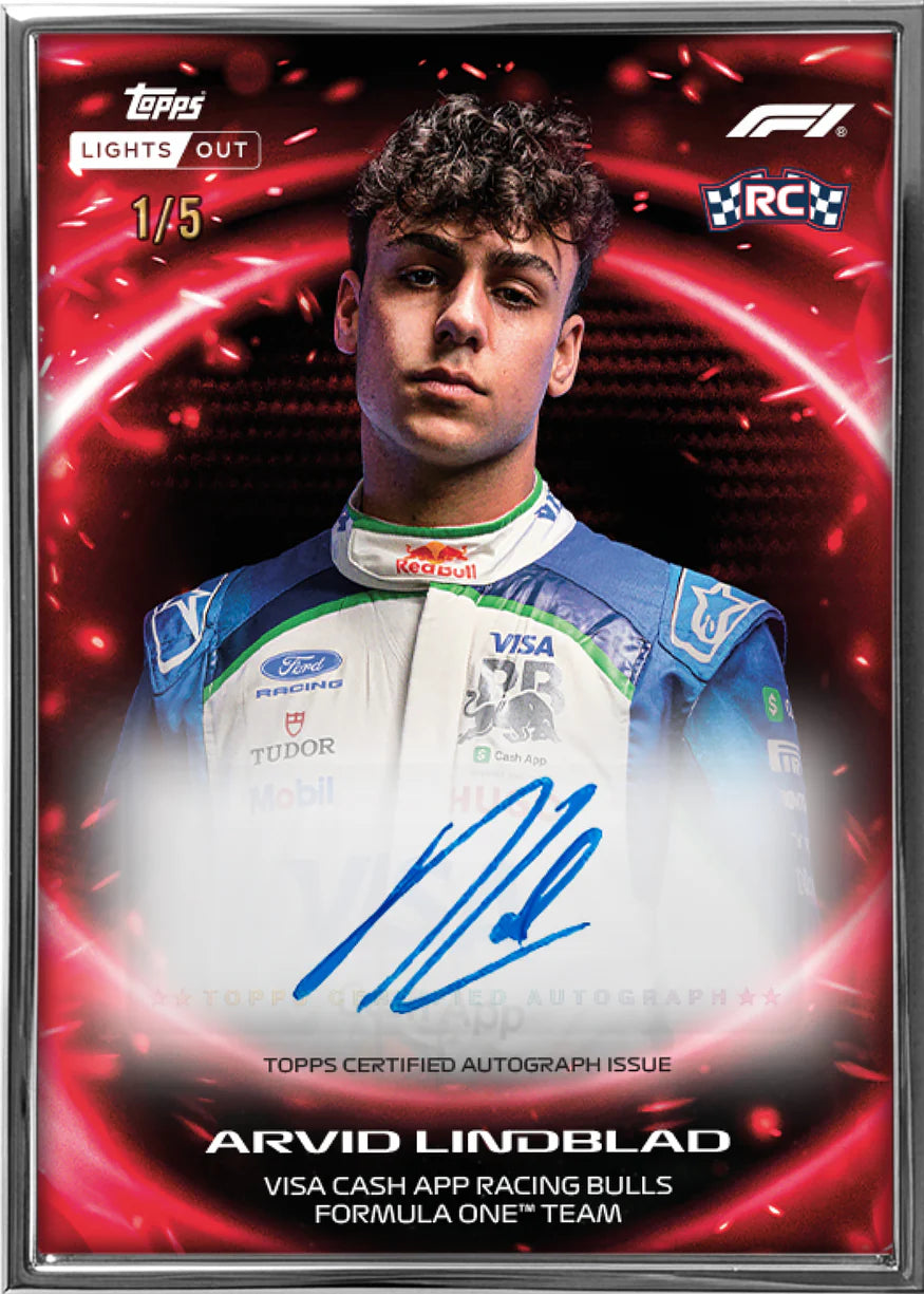 2026 TOPPS F1 LIGHTS OUT BOX - LIVEBREAK