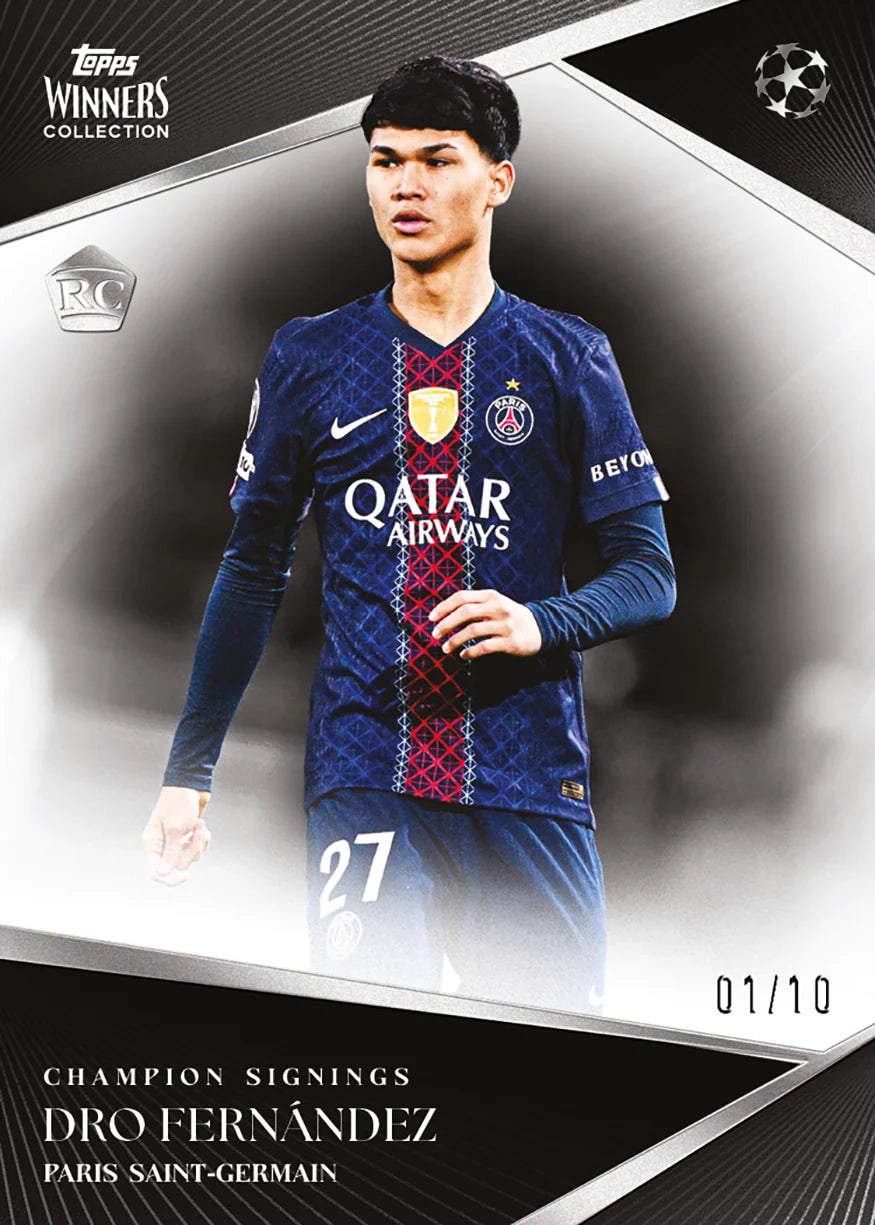 2025/26 Topps Winners Collection UCL - Paris Saint-Germain Box / LIVEBREAK