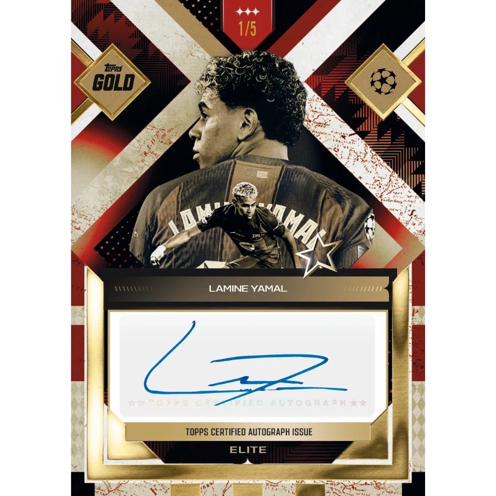 1x EINZELPACK / 2026 TOPPS UCC GOLD - LIVEBREAK