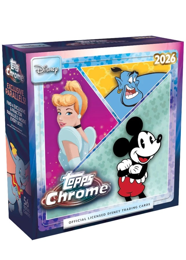 2026 TOPPS CHROME DISNEY MEGA BOX - LIVEBREAK