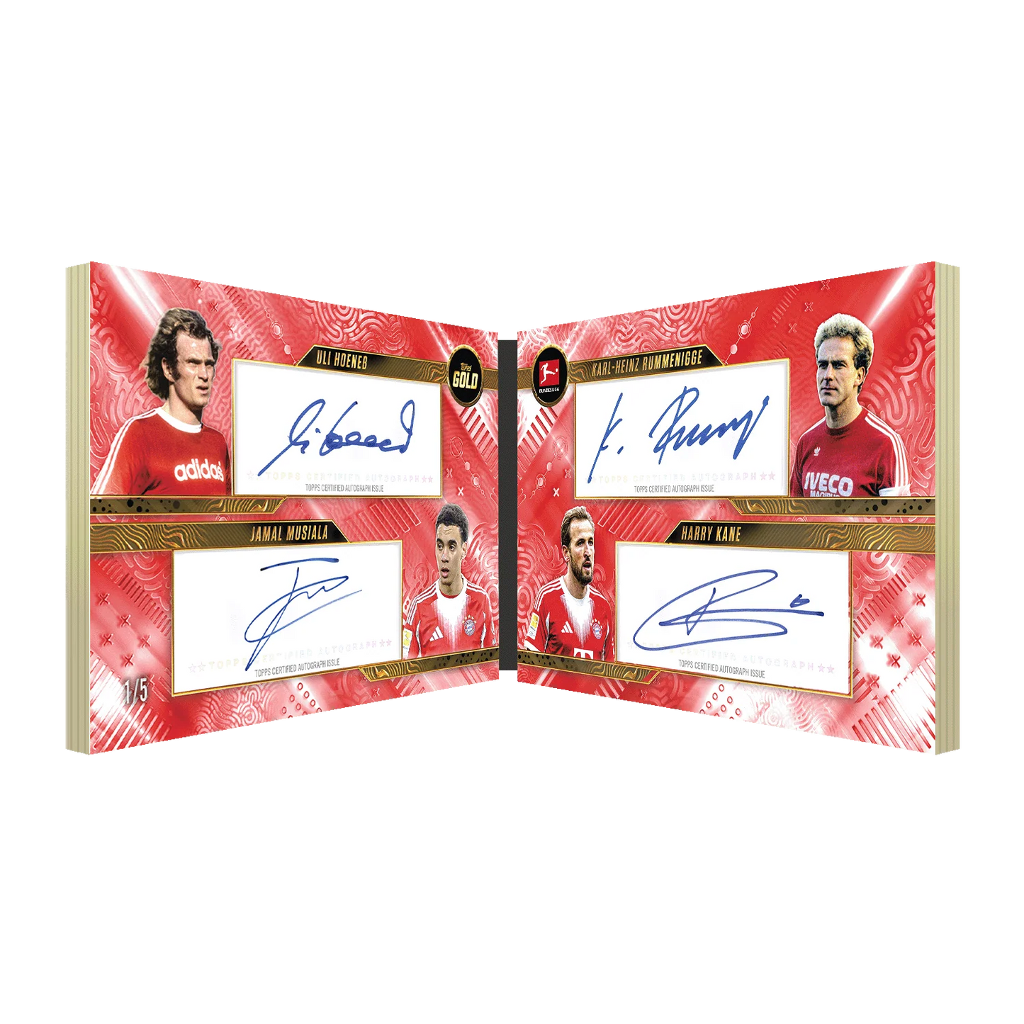 1x EINZELPACK / 2026 TOPPS BUNDESLIGA GOLD - LIVEBREAK