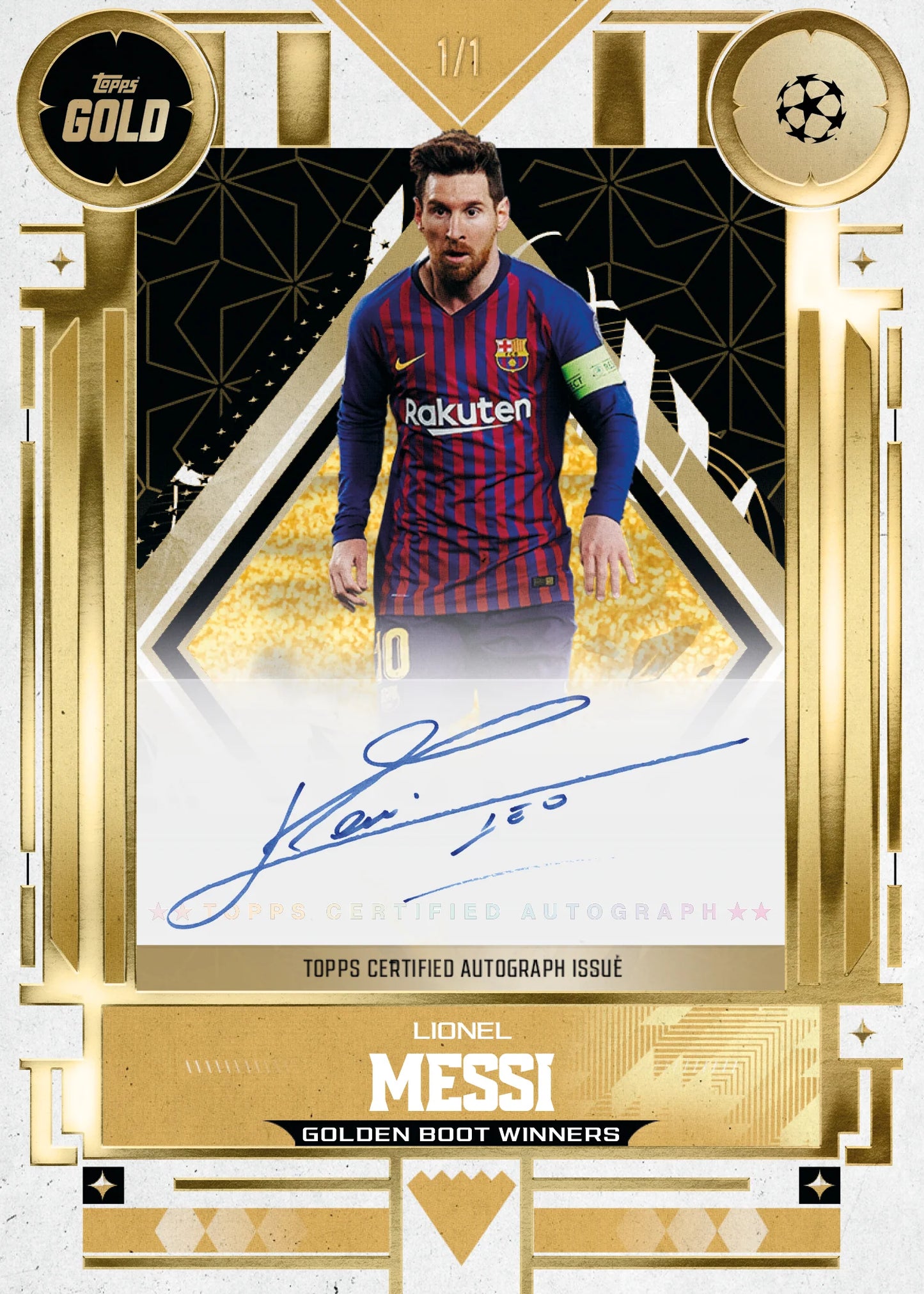 1x EINZELPACK / 2026 TOPPS UCC GOLD - LIVEBREAK