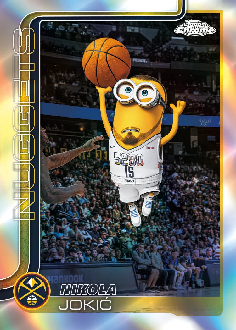 2025-26 Topps Chrome® Updates Basketball - Value Box / LIVEBREAK