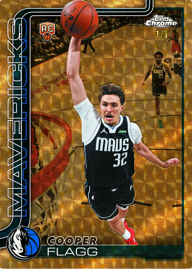 2025-26 Topps Chrome® Updates Basketball - HOBBY Box / LIVEBREAK