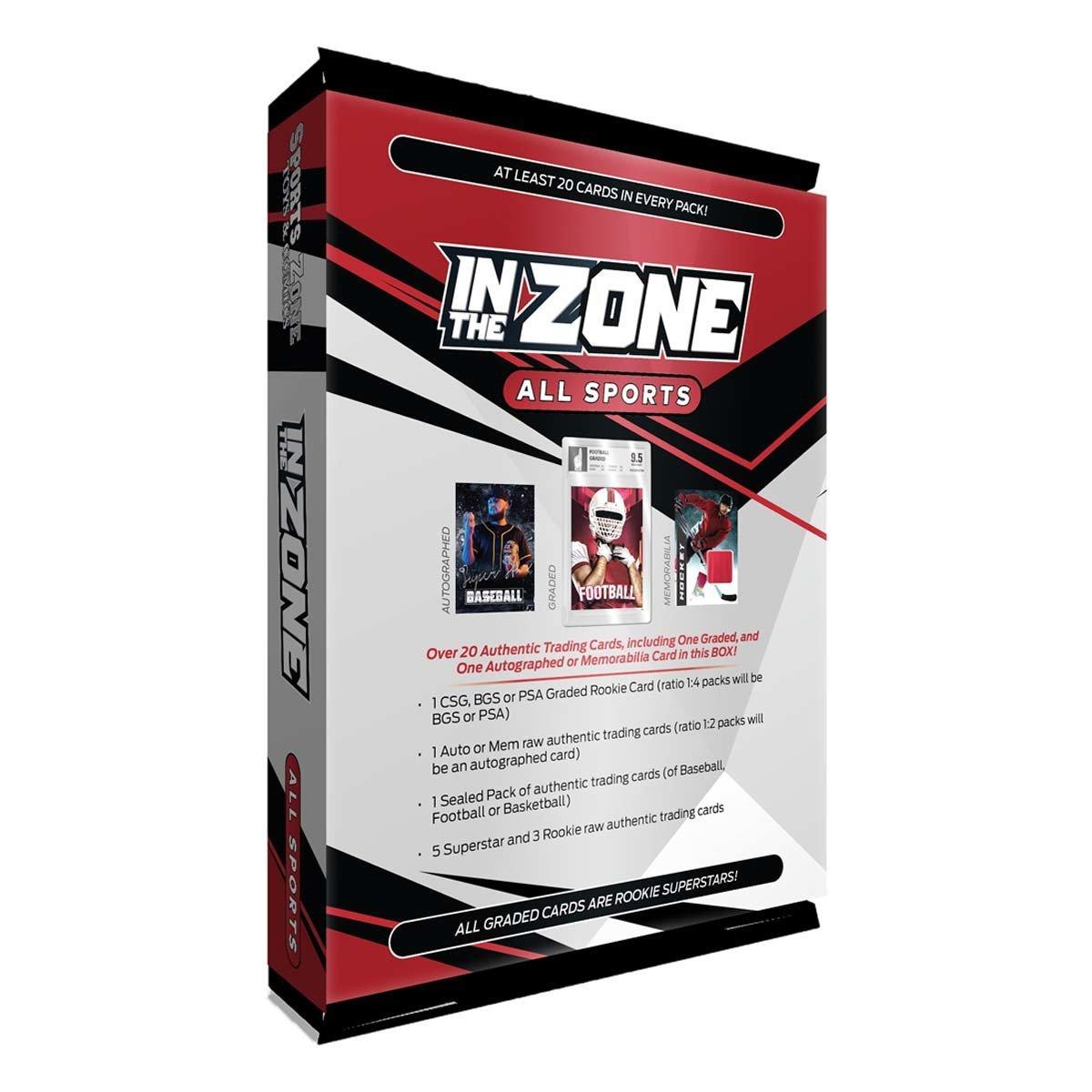 IN THE ZONE - ALL SPORTS TRADING CARDS