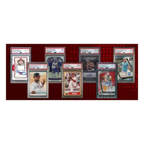 PSA GRADET AUTOGRAPHED ORIGINAL SPORTSCARD