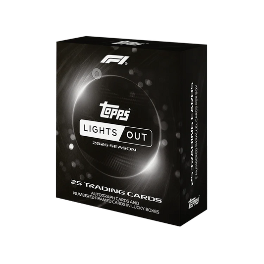 2026 TOPPS F1 LIGHTS OUT BOX - LIVEBREAK