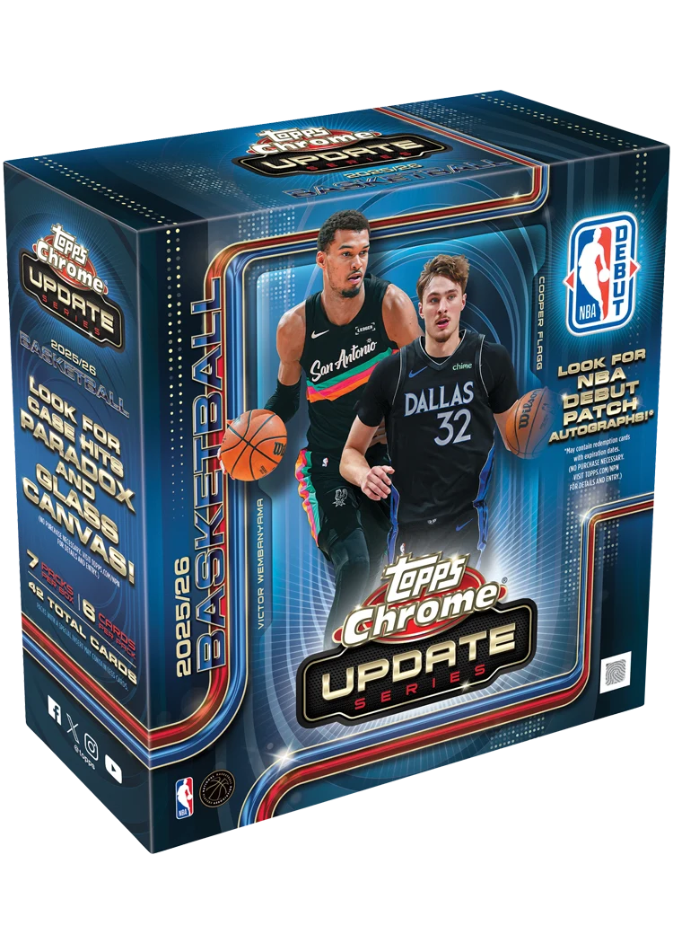 2025-26 Topps Chrome® Updates Basketball - Mega Box / LIVEBREAK