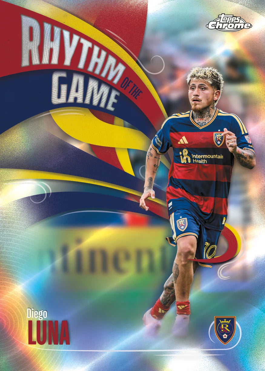 5er PACKBUNDLE - 2026 Topps Chrome® Major League Soccer / LIVEBREAK