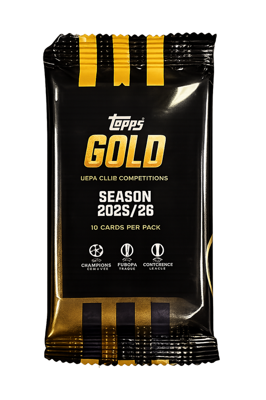 1x EINZELPACK / 2026 TOPPS UCC GOLD - LIVEBREAK