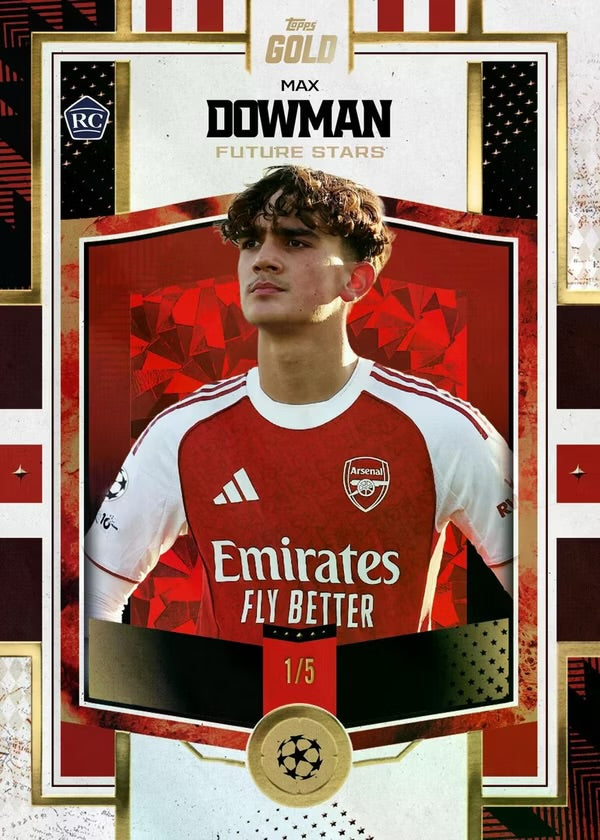 1x EINZELPACK / 2026 TOPPS UCC GOLD - LIVEBREAK