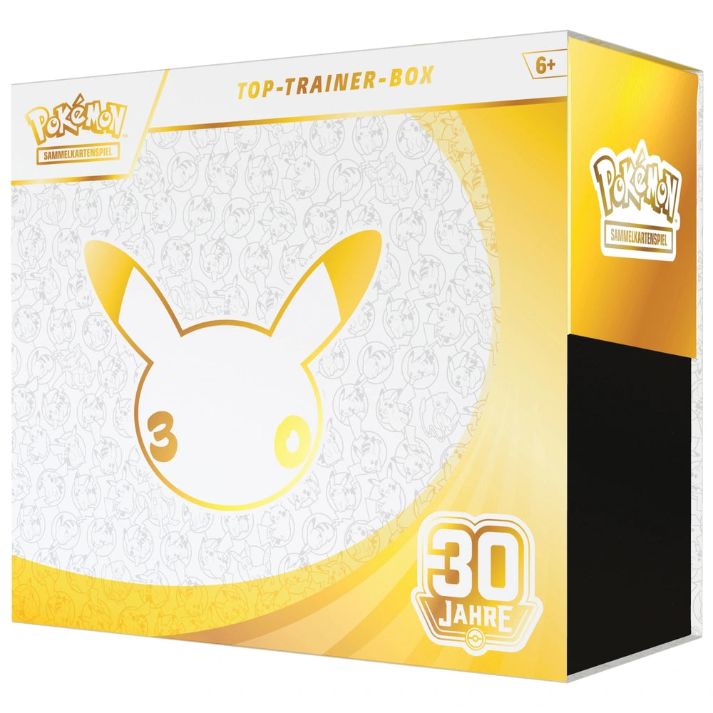 Pokémon Karten Top-Trainer Box 30 Jahre Edition / DEUTSCH - LIVEBREAK