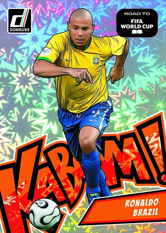 PACKBUNDLE / 2025-26 Panini Donruss Road to FIFA World Cup Soccer FAT PACK