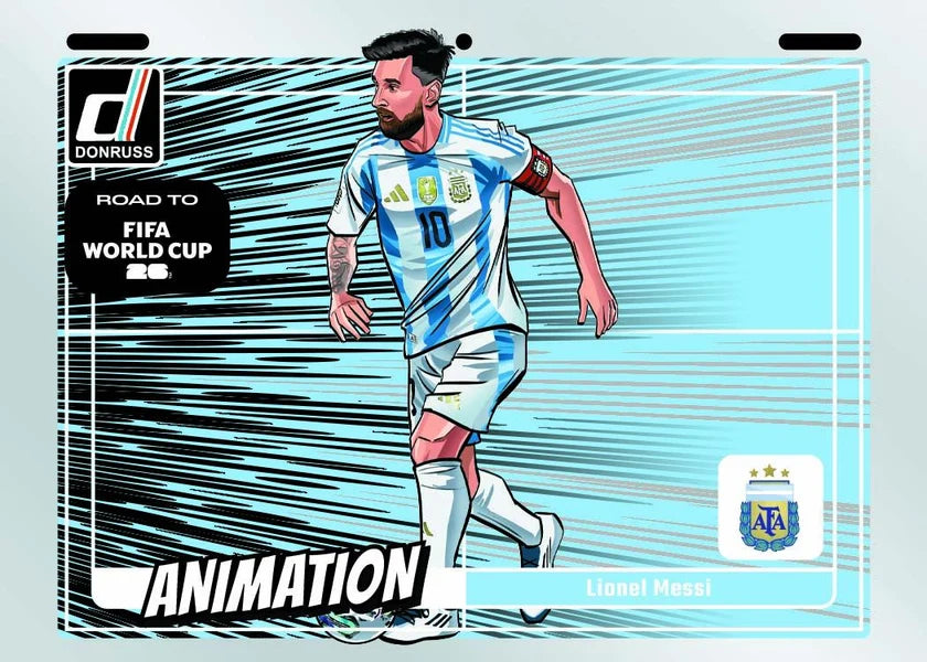 PACKBUNDLE / 2025-26 Panini Donruss Road to FIFA World Cup Soccer FAT PACK