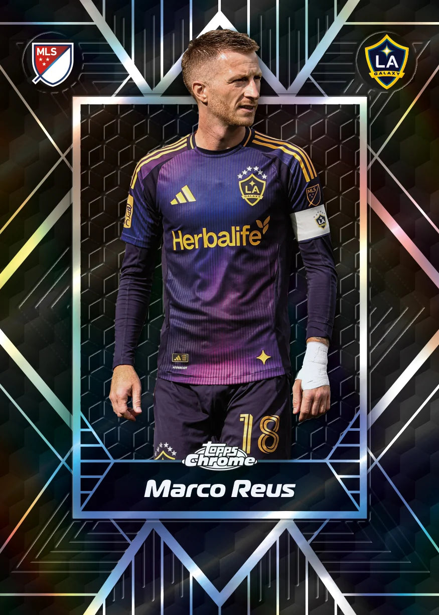 5er PACKBUNDLE - 2026 Topps Chrome® Major League Soccer / LIVEBREAK
