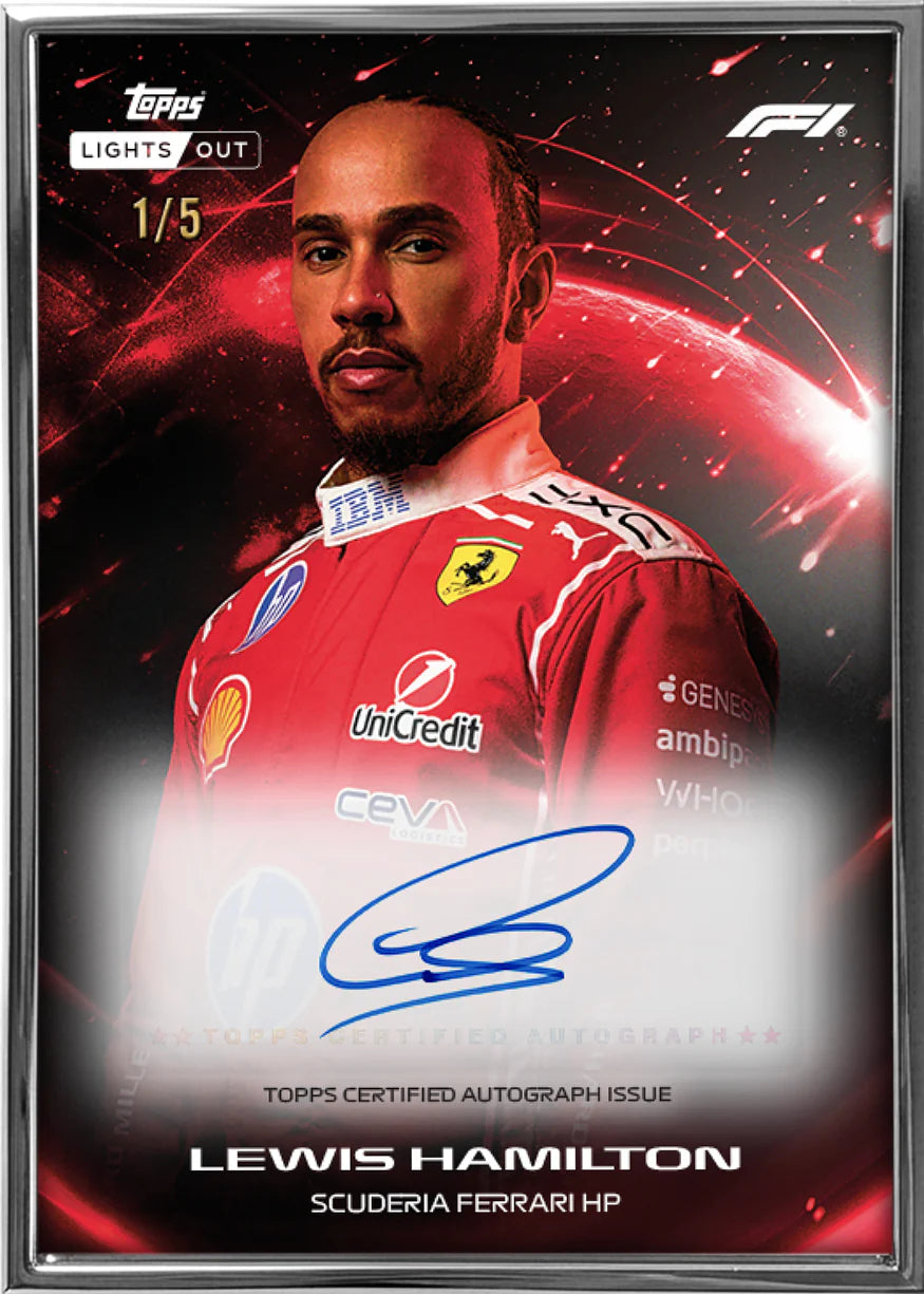 2026 TOPPS F1 LIGHTS OUT BOX - LIVEBREAK