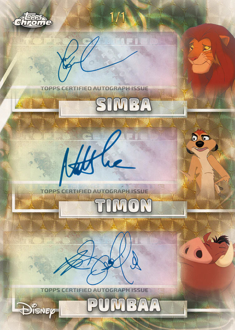 2026 TOPPS CHROME DISNEY HOBBY - LIVEBREAK