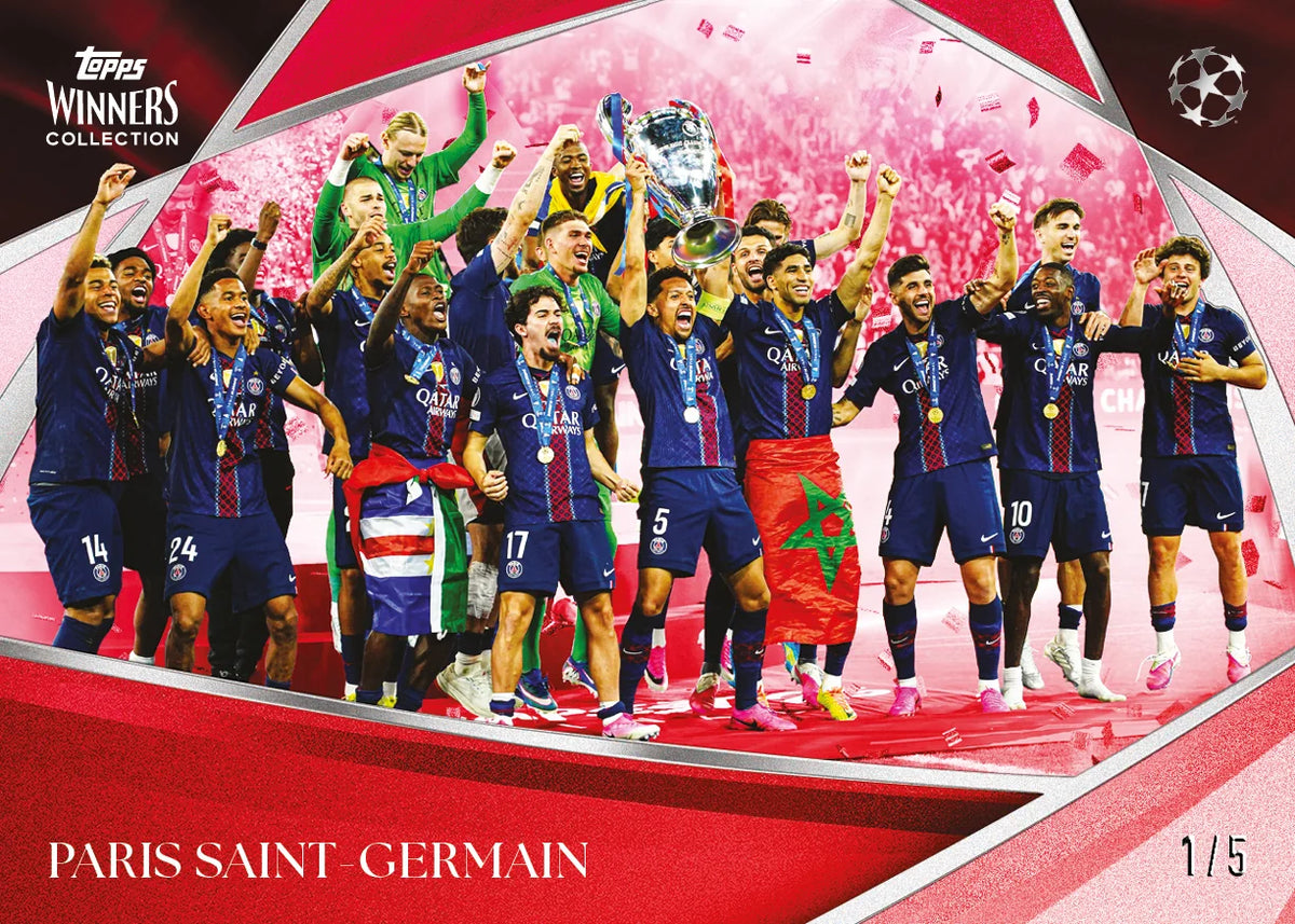 2025/26 Topps Winners Collection UCL - Paris Saint-Germain Box / LIVEBREAK