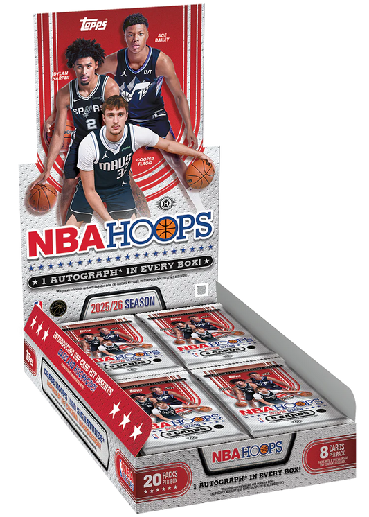 2025-26 TOPPS HOOPS BASKETBALL - HOBBY BOX -LIVEBREAK