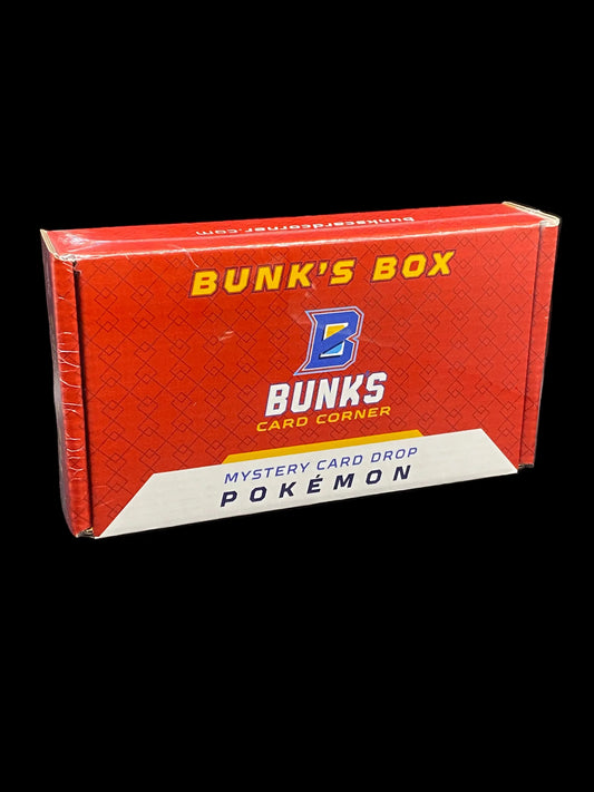 BUNKS POKEMON - MYSTERY CARD DROP BOX