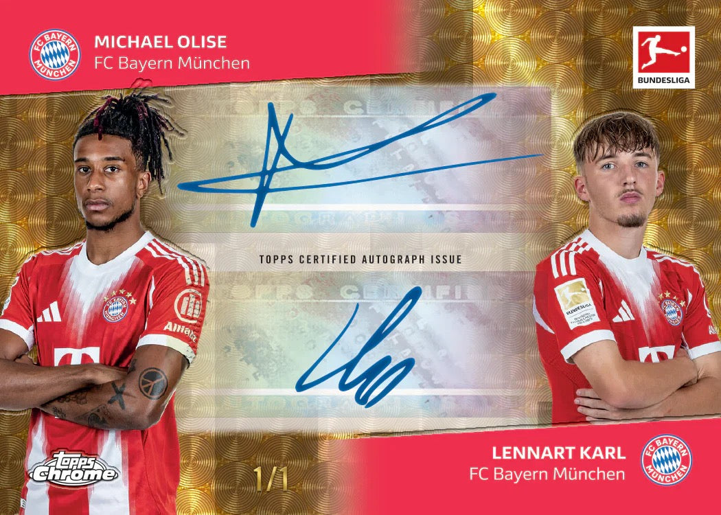 2025/26 TOPPS CHROME BUNDESLIGA HOBBY BOX - LIVEBREAK