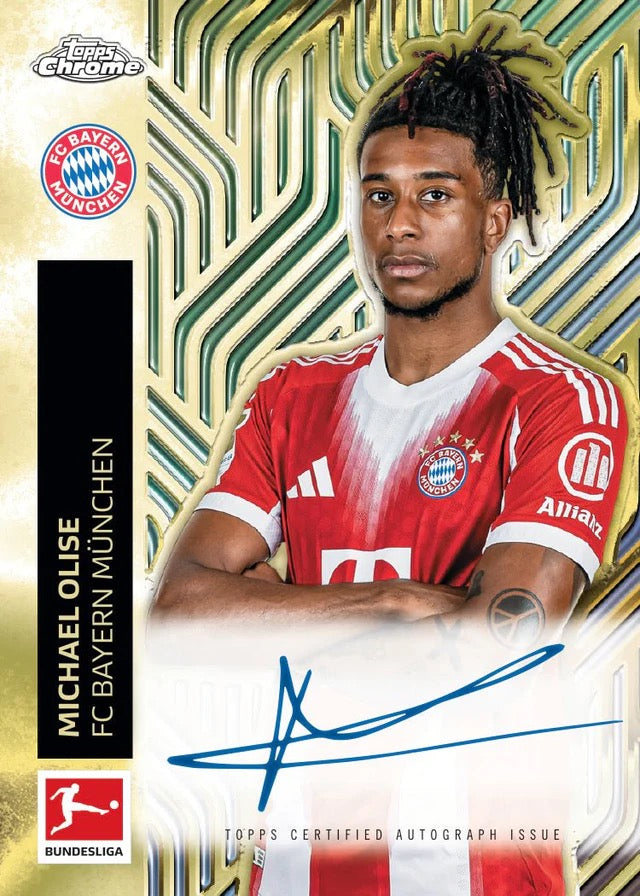 2025/26 TOPPS CHROME BUNDESLIGA HOBBY BOX - LIVEBREAK