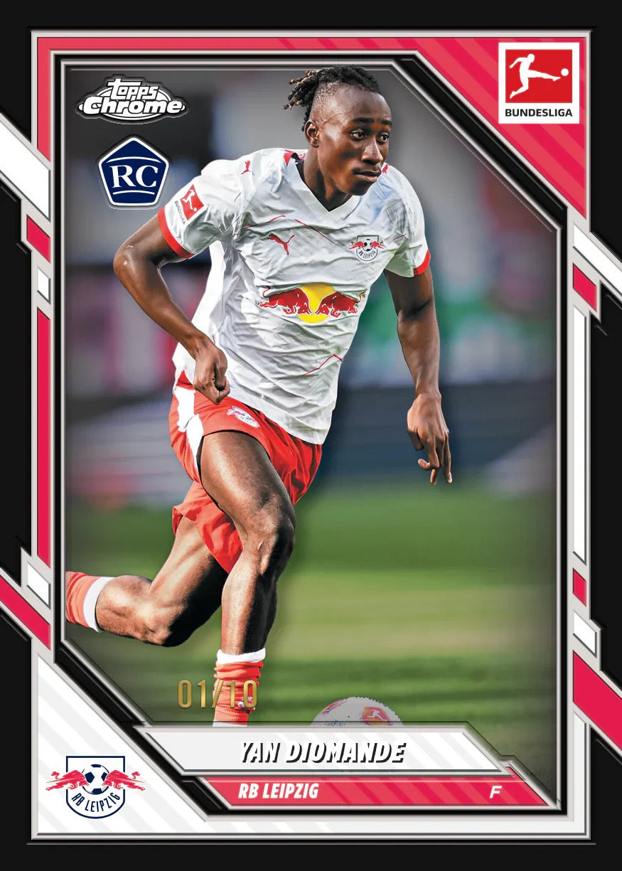2025/26 TOPPS CHROME BUNDESLIGA HOBBY BOX - LIVEBREAK