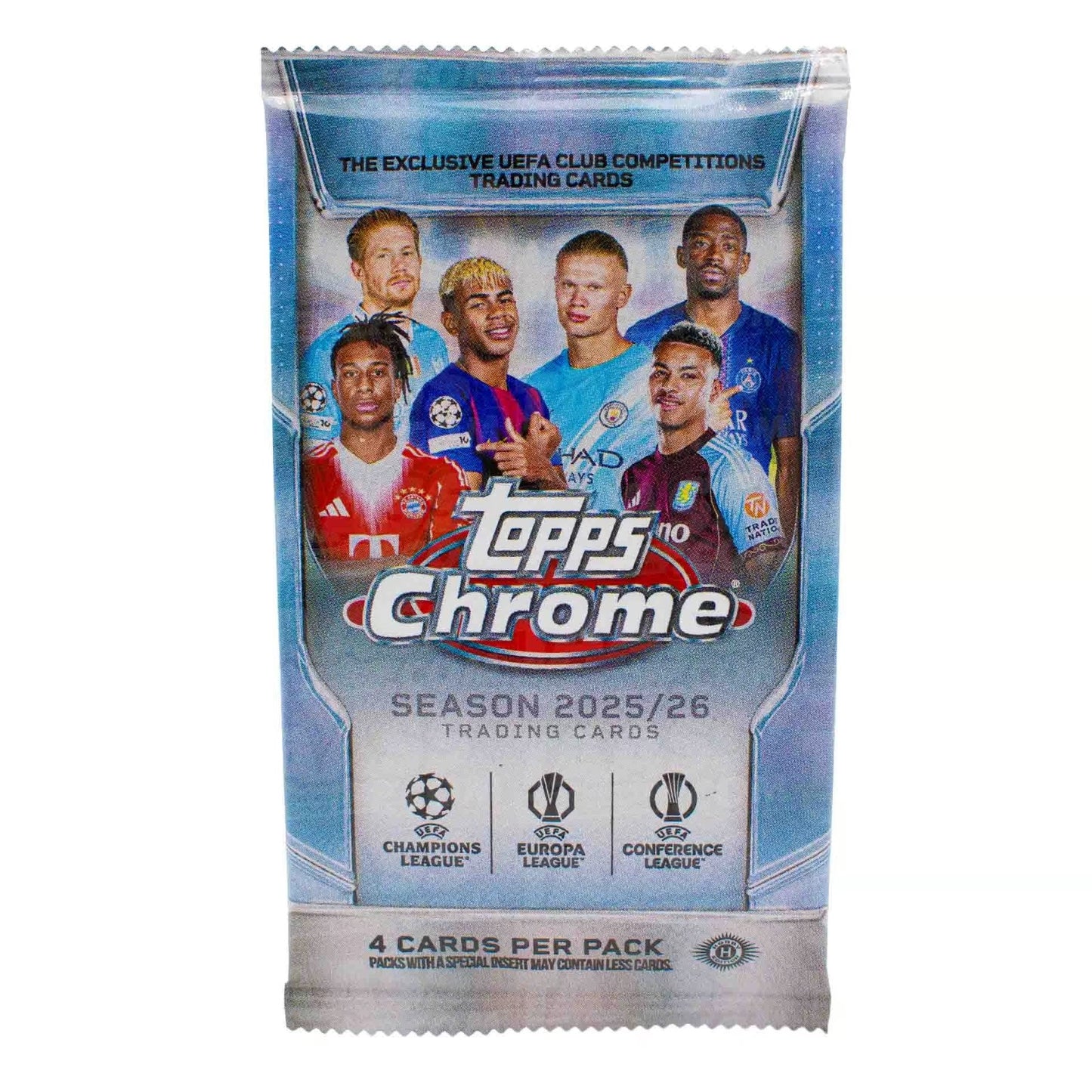 EINZELPACK / 2025-26 TOPPS CHROME UCC HOBBY - LIVEBREAK